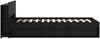vidaXL Bettgestell mit Stauraum Schwarz 90x200 cm Holzwerkstoff 3433344 Bild 4