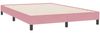 vidaXL Boxspringbett mit Matratze Rosa 140x220 cm Samt 3318494 Bild 5
