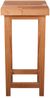 Blumenständer MAX Platte 4cm Eiche 30x30x60cm | Pflanzenständer Pflanzenregal Pflanzenhocker Bild 3