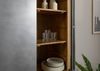 Buffet Mango / Altholz 150x55x200 natur / grau lackiert / Metall grau BLACKBURN LUX #406 Bild 5