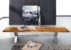 Bank Akazie 200x38x46 natur lackiert IRON LABEL #137 Bild 3