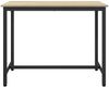 vidaXL Tisch Sonoma-Eiche 100 x 50 x 76,5 cm Ingenieure Holz und Stahl 873745 Bild 3