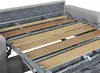 Schlafsofa 2-Sitzer Samt CALITO - Beige - Liegefläche: 120 cm - Matratzenhöhe: 14 cm Bild 4