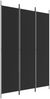 vidaXL 3-tlg. Paravent Schwarz 150x220 cm Stoff 350197 Bild 2