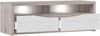 FORTE Saint Tropez TV-Unterschrank mit LED Beleuchtung, Holzwerkstoff, Beige/Braun/Weiß, 147,7 x 49,3 x 52,7 cm Bild 2