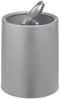 Wenko 'Atri' Schwingdeckeleimer mit Deckel aus hochwertigem Kunststoff und Inneneimer, 6 Liter, (B/T x H): Ø 21x25,5 cm, Grau Bild 2