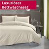 DecoHomeTextil Heimtextilmanufaktur Bettwäsche Set Bettgarnitur mit Reißverschluss Polycotton Uni Bild 2