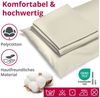 DecoHomeTextil Heimtextilmanufaktur Bettwäsche Set Bettgarnitur mit Reißverschluss Polycotton Uni Bild 3