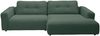 KAWOLA Sofa MIKA Ecksofa Cord smaragd Longchair rechts 86 x 167 x 276 cm Bild 4