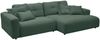 KAWOLA Sofa MIKA Ecksofa Cord smaragd Longchair rechts 86 x 167 x 276 cm Bild 3