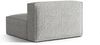 Micadoni Modul Nuria 2-Sitzer Boucle Silber Bild 3