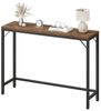 GarveeMore Konsolentisch,105x30x81cm, Schmaler Beistelltisch,Flurtisch,Kleiner Ausstellungstisch,Sofatisch Bild 4