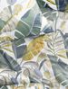 Irisette Easy Soft-Seersucker Bettwäsche 135x200 Blätter blau grün gelb 8697-20 Bild 4