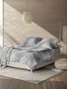Irisette Wave Mako-Satin Bettwäsche 155x220 Zickzack grau beige 8624-11 Bild 3