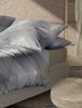 Irisette Wave Mako-Satin Bettwäsche 155x220 Zickzack grau beige 8624-11 Bild 5