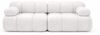 Kaiser Möbel Sofa 2-Sitzer modular für Wohnzimmer, Bouclé-Stoff Abriamo, Selia, 2-Sitzer, Teil der Selia-Modulkollektion,Kombinierbar mit weiteren Modulen Bild 3