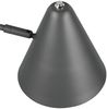 Retro LED Schreibtischleuchte mit Schwenkarm aus Metall Anthrazit, Höhe 50,5cm Bild 4