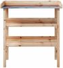 vidaXL Pflanztisch mit Ablagen 78x38x82,5 cm Massivholz Tanne 156352 Bild 4