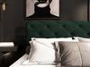 Boxspringbett Schlafzimmerbett GISEL 120x200cm Stoff Salvador Flaschengrün Bild 3