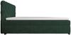 Boxspringbett Schlafzimmerbett GISEL 120x200cm Stoff Salvador Flaschengrün Bild 5