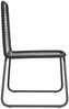 vidaXL Gartenstühle 4 Stk. Poly Rattan Schwarz 313112 Bild 4