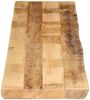 vidaXL Tischplatte mit Baumkante 180x40x3,8 cm Raues Mango Massivholz 370689 Bild 4