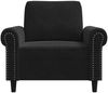 vidaXL Sessel Schwarz 60 cm Samt 359514 Bild 4