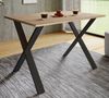 VCM Esstisch Xona 916877 Schwarz / Sonoma-Eiche H. 76 x B. 140 x T. 80 cm Bild 2