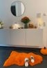 Lammfell Merino Orange Farbe: Orange | Größe: 120-130 Bild 2