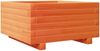 vidaXL Pflanzkübel Wachsbraun 50x50x26,5 cm Massivholz Kiefer 847295 Bild 2