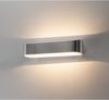 SLV No. 151275 ASSO 300 LED Wandleuchte oval alu gebürstet 3000K up and down Bild 2