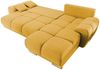Ed Exciting Design Sofa Anton mit Schlaffunktion & Bettkasten in verschiedenen Farben erhältlich Luxus-Webstoff Flachgewebe beidseitig montierbar Bild 3