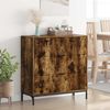 vidaXL Sideboard Geräucherte Eiche 79,5 x 33 x 82 cm Holzwerkstoff 883439 Bild 4