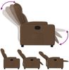 vidaXL Relaxsessel Braun Stoff 372407 Bild 4