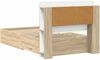 vidaXL Bettgestell mit Stauraum mit Kopfteil Sonoma-Eiche 100 x 200 cm 3433828 Bild 5