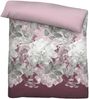 Traumhaft schlafen - Castell - Markenbettwäsche Thermo-Fleece Bettwäsche 0360442 BLUME GROß, bordeauxrot, 1x 155x220 cm + 1x 80x80 cm Bild 2