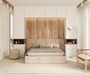 FDM Polsterbett Bettrahmen Bettgestell 90x200, 120x200, 140x200, 160x200, 180x200cm (mit hochwertigem Velour Bezug Trinity, Optional mit Matratze, mit großen gepolsterten Kopfteil), Mettelrahmen mit hydraulischer Klappfunktion für mehr Stauraum Bild 5