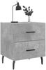vidaXL Nachttische 2 Stk. Betongrau 40x35x47,5 cm Holzwerkstoff 827349 Bild 3