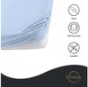 Devior Spannbettlaken Kinder Spannbetttuch 60x120 - 70x140 cm Bettlaken Tuch 100% Baumwolle, Jersey, Gummizug: Rundumgummizug, Matratzen Bezug bis 12cm Matratzenhöhe Bild 3