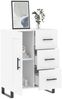 vidaXL Sideboard Weiß 69,5x34x90 cm Holzwerkstoff 830284 Bild 4