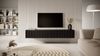 Selsey Veldio - TV Lowboard Schwarz, mit gefräster Front, 175 cm breit Bild 2