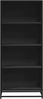 vidaXL Bücherregal Schwarz 60x35x139 cm Holzwerkstoff 3300840 Bild 4