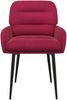 vidaXL Esszimmerstühle 2 pcs Samt (V) Weinrot 59 x 59,5 x 90 cm 42034311 Bild 2