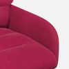 vidaXL Esszimmerstühle 2 pcs Samt (V) Weinrot 59 x 59,5 x 90 cm 42034311 Bild 5