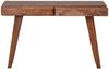 MiaMöbel Schreibtisch Tamesi Massivholz Teak Modern Bild 3