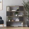 Raumteiler Eneos Anthrazit/Eiche 100 x 124.5 cm Vicco Bild 5