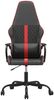 vidaXL Gaming-Stuhl mit Massagefunktion Rot und Schwarz Kunstleder 345558 Bild 3