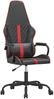 vidaXL Gaming-Stuhl mit Massagefunktion Rot und Schwarz Kunstleder 345558 Bild 2