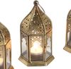 Orientalische Glas-Windlichter Nael Transparent 4er Set Bild 2