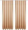 Bestlivings Gardine "Ellen" mit Universalband (2 St), Kräuselband, blickdicht, in moderner Satin-Optik, einfarbig, modern, waschbar bei 30°C Bild 2